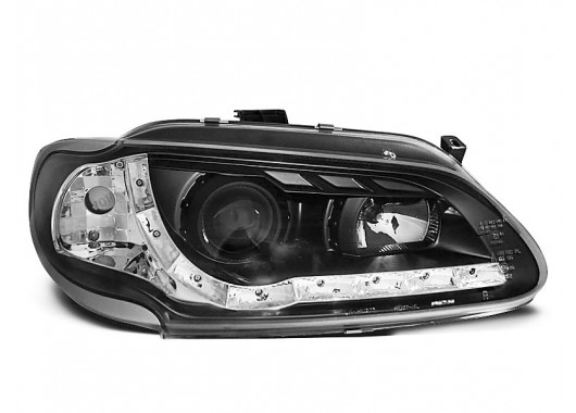 Комплект тунинг фарове за RENAULT MEGANE/SCENIC 96-02.99 Дневни светлини Черни image