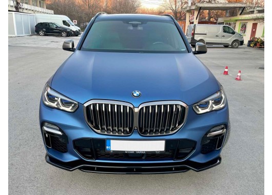 Добавка за предна броня Maxton design за BMW X5 G05 (2018-)