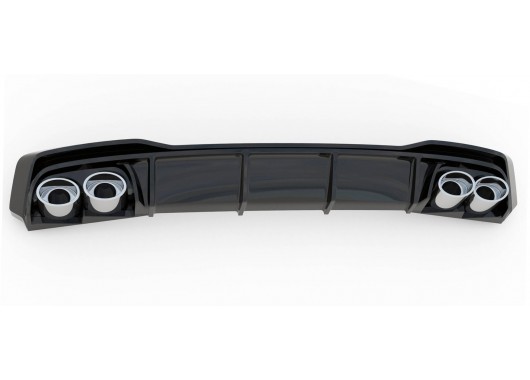 Дифузьор за задна броня Maxton design за Audi A7 C8 (2018-) image