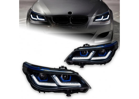 Комплект тунинг фарове за BMW 5 серия E60/E61 (2003-2007) image