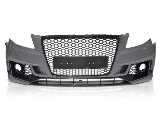 Тунинг предна броня RS4 дизайн за Audi A4 B8 (2008-2011) image