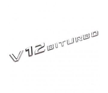 Емблема V12 biturbo
