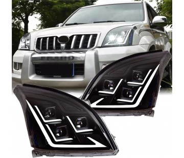 Комплект тунинг фарове за Toyota Land Cruiser J120 (2002-2009)