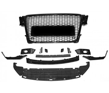 Тунинг предна броня RS4 дизайн за Audi A4 B8 (2008-2011)