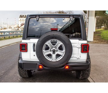 Задна стоманена броня за Jeep Wrangler JL