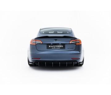 Дифузьор за задна броня Maxton design за Tesla Model 3 (2017-2023)