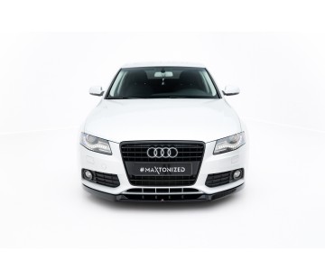Спойлер за стандартна предна броня Maxton design за AUDI A4 B8 (2007-2011)